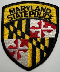 MARYLAND STATE POLICE SHOULDER PATCH